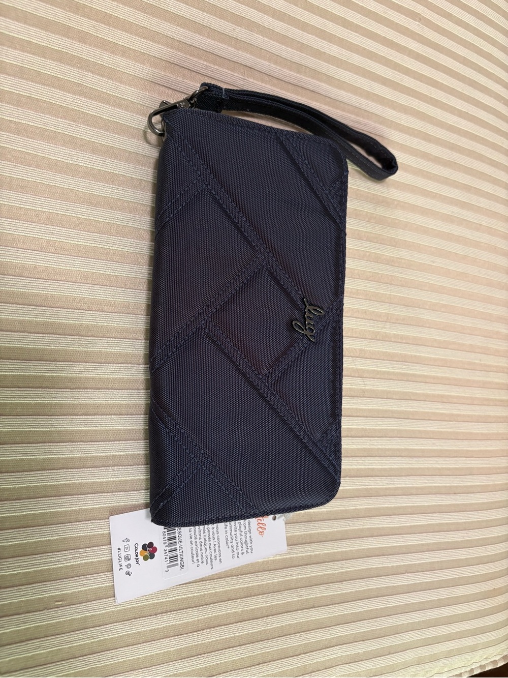 Lug Arabesque Indigo Blue Wallet